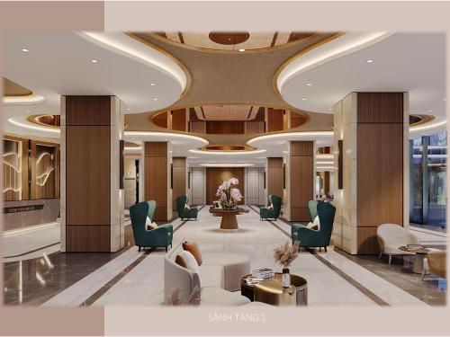 Közös társalgó / TV, Mường Thanh Luxury Điện Biên (Muong Thanh Luxury Đien Bien) near Dien Bien Phui repülőtér Közös társalgó / TV, Mường Thanh Luxury Điện Biên (Muong Thanh Luxury Đien Bien) near Dien Bien Phui repülőtér