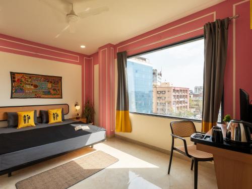 The Hosteller Jaipur, MI Road in ג'איפור The Hosteller Jaipur, MI Road in ג'איפור