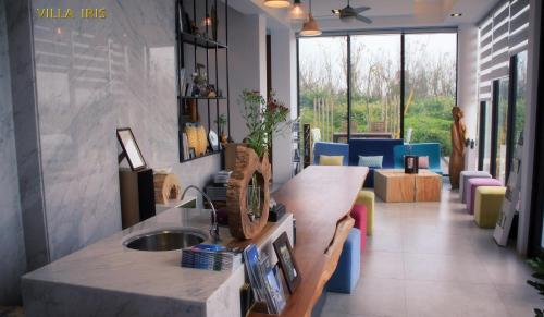 Empfangshalle, Villa Iris near Penghu Great Bridge Empfangshalle, Villa Iris near Penghu Great Bridge