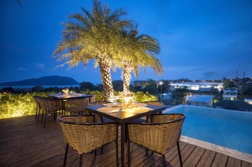 Балкон/терраса, Elite Atoll Serviced Apartments Phuket in Равай Балкон/терраса, Elite Atoll Serviced Apartments Phuket in Равай