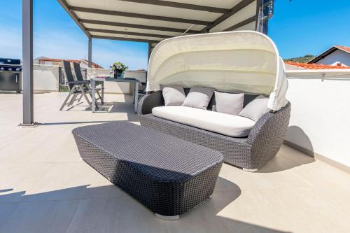 ระเบียง/ชานเรือน, Apartments Lonamare in ปอดกลาวิซา ระเบียง/ชานเรือน, Apartments Lonamare in ปอดกลาวิซา