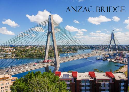 Pogled, The Green apartment-harbour, ANZAC bridge views in Leichhardt Pogled, The Green apartment-harbour, ANZAC bridge views in Leichhardt