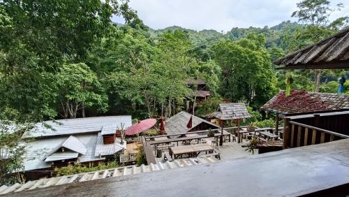 Uitzicht, Baan Ing Doi Maekampong in Mae On gebied Uitzicht, Baan Ing Doi Maekampong in Mae On gebied