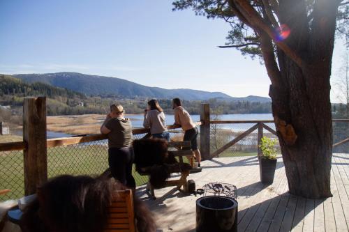 Balkon/Terrasse, GapaLux in Levanger Balkon/Terrasse, GapaLux in Levanger