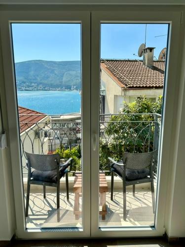 Erkély/terasz, Casa M- Studio Seaview #7 - Brand New in Herceg Novi Erkély/terasz, Casa M- Studio Seaview #7 - Brand New in Herceg Novi