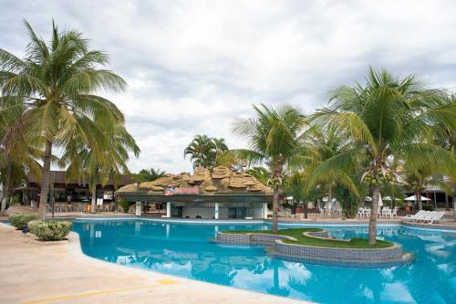 Swimming pool, Nautico flat service in Parque Termas de Caldas Swimming pool, Nautico flat service in Parque Termas de Caldas