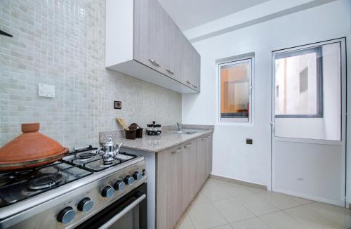 주방, Tranquil Retreat Amidst in Agadir in 에살람 주방, Tranquil Retreat Amidst in Agadir in 에살람