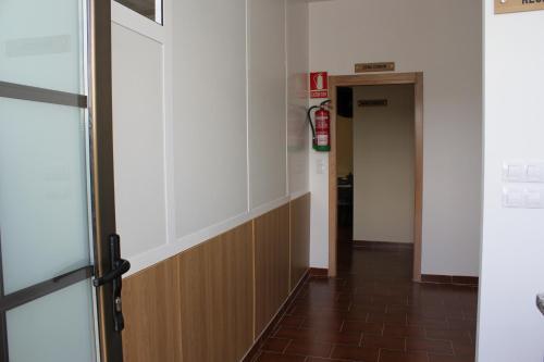 Lobby, Albergue Folgueira in Portomarin Lobby, Albergue Folgueira in Portomarin