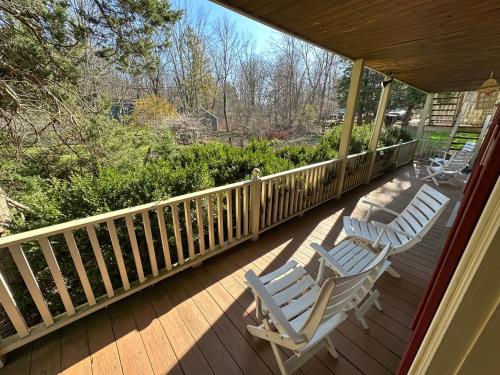 Balcony/terrace, Asa Ransom House in Clarence (NY) Balcony/terrace, Asa Ransom House in Clarence (NY)