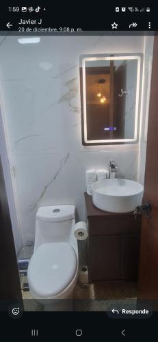 Fürdőszoba, Cabañas Hacienda Real (Cabanas Hacienda Real) in Col El Posito Fürdőszoba, Cabañas Hacienda Real (Cabanas Hacienda Real) in Col El Posito