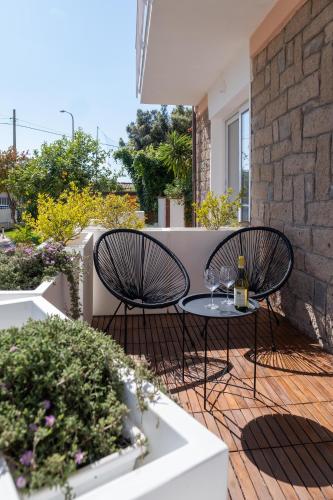 Erkély/terasz, Nautika Suites in Maria Pia Erkély/terasz, Nautika Suites in Maria Pia