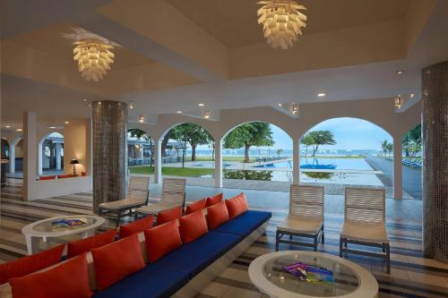 Lobby, Trinco Blu by Cinnamon in Trincomalee Lobby, Trinco Blu by Cinnamon in Trincomalee