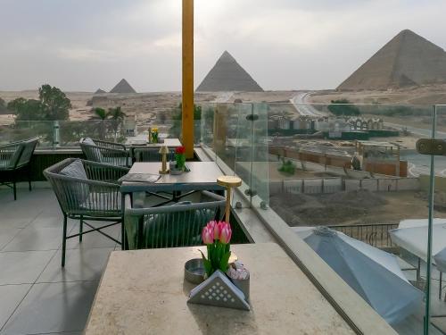 陽台/露台, Giza Pyramids View Inn in 吉薩 陽台/露台, Giza Pyramids View Inn in 吉薩