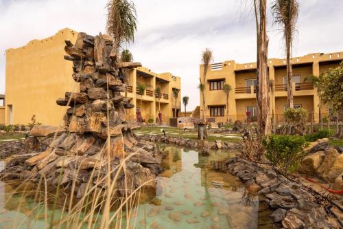 Hotelli välisilme, Azad Siwa Hotel in Siwa Hotelli välisilme, Azad Siwa Hotel in Siwa