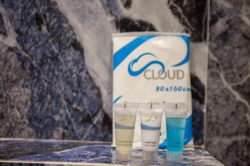 Fürdőszoba, Luxury One-Bedroom Apt AlRimal-4 near Khalid király nemzetközi repülőtér Fürdőszoba, Luxury One-Bedroom Apt AlRimal-4 near Khalid király nemzetközi repülőtér