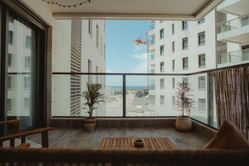Balcony/terrace, Alma Mare l Achziv in Nahariya Balcony/terrace, Alma Mare l Achziv in Nahariya