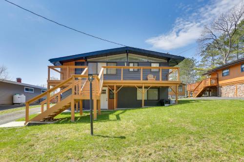 Walk to Kauneonga Lake Home with Deck and Grill in Cochecton Walk to Kauneonga Lake Home with Deck and Grill in Cochecton