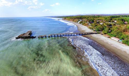 Ocean Front Private Casita w Pool and AC - Sleeps 4 in Masachapa Ocean Front Private Casita w Pool and AC - Sleeps 4 in Masachapa