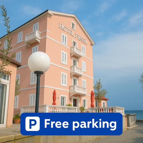 A szálláshely kívülről, Hotel Fiesa in Piran A szálláshely kívülről, Hotel Fiesa in Piran