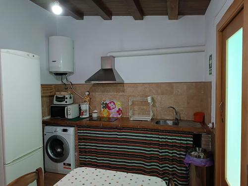 ห้องครัว, Casa Rural El Albergue in เบเรส ห้องครัว, Casa Rural El Albergue in เบเรส