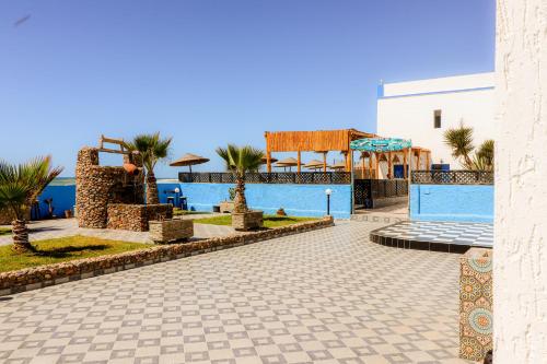 Restoran, Hotel Ait Baamrane in Sidi Ifni Restoran, Hotel Ait Baamrane in Sidi Ifni
