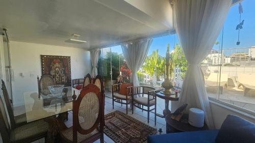 Balcony/terrace, Piscina com Vista - Quarto em Cobertura Duplex in Jardim Botanico Balcony/terrace, Piscina com Vista - Quarto em Cobertura Duplex in Jardim Botanico