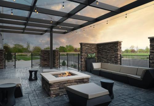 Balkon/teras, SpringHill Suites Troy Dayton in Troy (OH) Balkon/teras, SpringHill Suites Troy Dayton in Troy (OH)