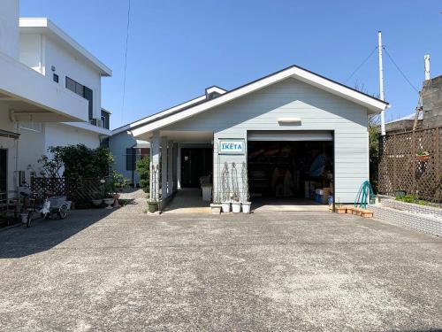 Unterkunft von außen, Guesthouse IKETA in Niijima Unterkunft von außen, Guesthouse IKETA in Niijima
