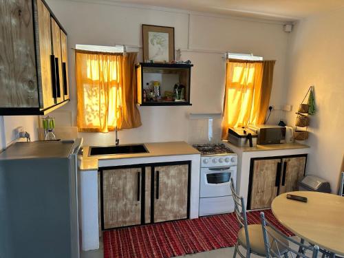 Konyha, Apartment in Montagne Charlot with a stunning view of the lagoon in Rodrigues Island Konyha, Apartment in Montagne Charlot with a stunning view of the lagoon in Rodrigues Island