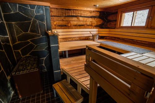 Sauna, Saariselka Kelo Lodge in Saariselka Sauna, Saariselka Kelo Lodge in Saariselka