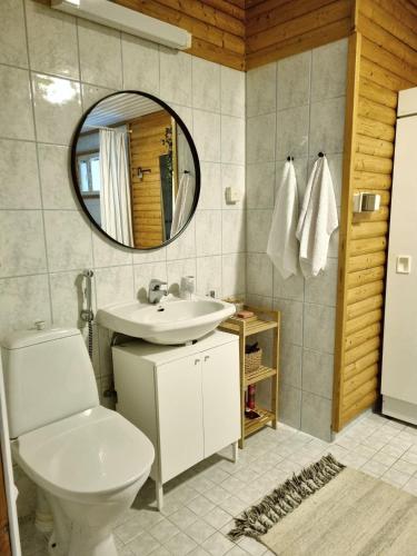 Bathroom, Solmula in Keuruu Bathroom, Solmula in Keuruu