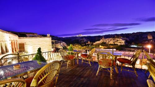 Balcony/terrace, Harman Cave Hotel in Goreme Balcony/terrace, Harman Cave Hotel in Goreme