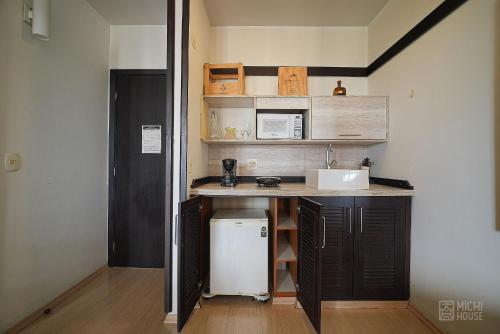 Konyha, Maravilhoso Flat Alphaville Al Mamore in Barueri Konyha, Maravilhoso Flat Alphaville Al Mamore in Barueri