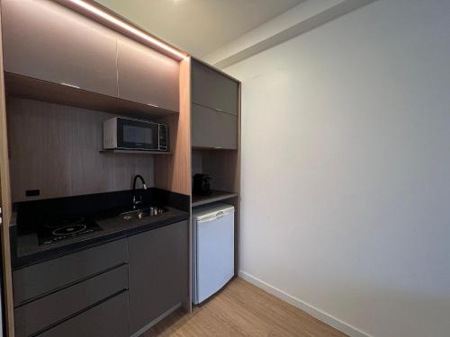 Konyha, Maravilhoso Flat Alphaville Al Mamore in Barueri Konyha, Maravilhoso Flat Alphaville Al Mamore in Barueri