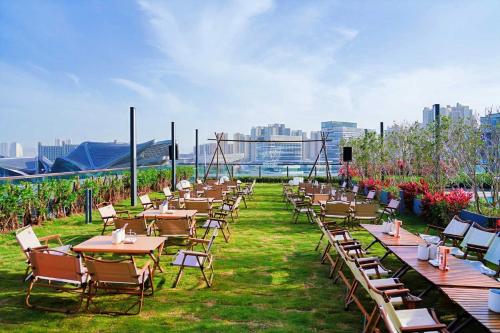 정원, 주하이 메리어트 호텔 진완 (Zhuhai Marriott Hotel Jinwan) in 주하이 / 주해 정원, 주하이 메리어트 호텔 진완 (Zhuhai Marriott Hotel Jinwan) in 주하이 / 주해