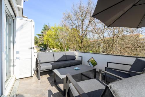 شرفة/ تراس, Apartments Susanna in Katoro شرفة/ تراس, Apartments Susanna in Katoro