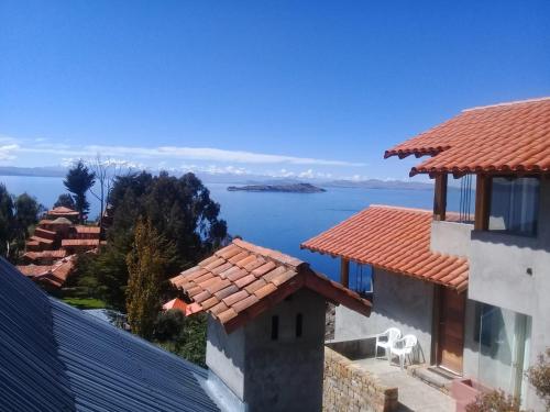 Uitzicht, Casa de la Luna in Yumani Uitzicht, Casa de la Luna in Yumani