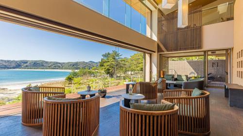 Balcony/terrace, Yado Marubun in Minamiizu Balcony/terrace, Yado Marubun in Minamiizu