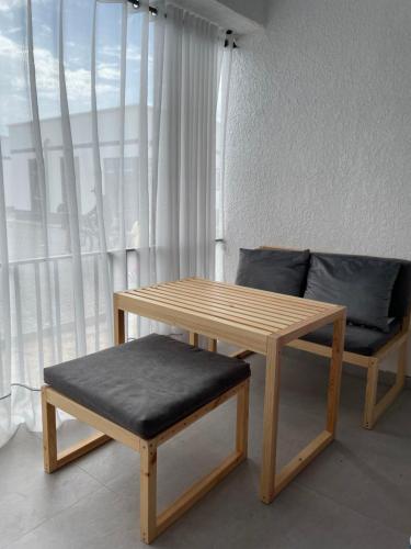 Balkon/teras, Коттедж в ЦО Атлантис in Kurskoe Balkon/teras, Коттедж в ЦО Атлантис in Kurskoe
