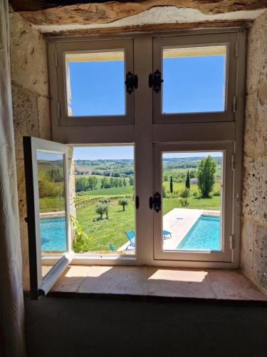 منظر, Maison Gasconne, 6 chambres, piscine 14x5, vue sur les vignobles in Castelnau Sur L'Auvignon منظر, Maison Gasconne, 6 chambres, piscine 14x5, vue sur les vignobles in Castelnau Sur L'Auvignon