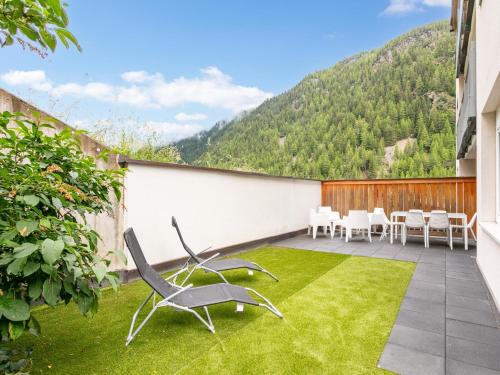 balkon/terras, Gletschertraum in Solden balkon/terras, Gletschertraum in Solden