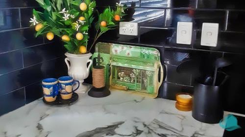 Cozinha, Bellavista - dog friendly family home. in Porto Stephens Cozinha, Bellavista - dog friendly family home. in Porto Stephens