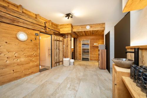 Сауна, Aparthotel Paradies - Schrempfgut in Флахау Сауна, Aparthotel Paradies - Schrempfgut in Флахау