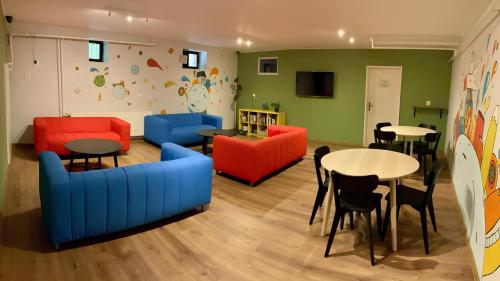 zonă comună salon/TV, Patio Hostel in Bratislava zonă comună salon/TV, Patio Hostel in Bratislava