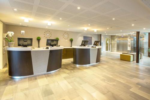 Lobby, Scandic Bakklandet in Trondheim Lobby, Scandic Bakklandet in Trondheim