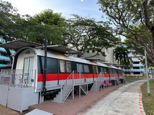 Train Pod at one-north in Queenstown Train Pod at one-north in Queenstown