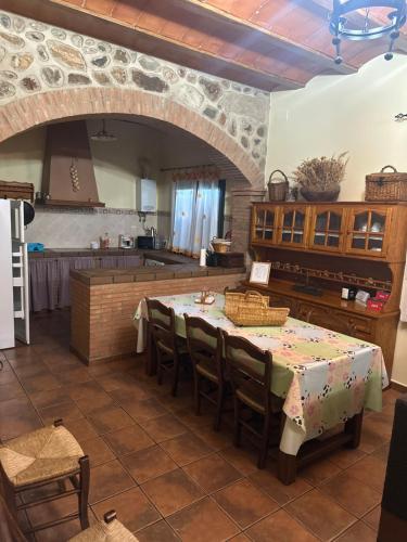 keuken, AR Molino De Viento in La Roca De La Sierra keuken, AR Molino De Viento in La Roca De La Sierra