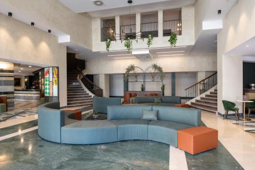 Lobby, Hotel Carlton in Treviso Lobby, Hotel Carlton in Treviso