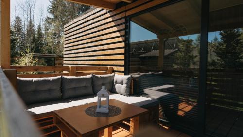 Erkély/terasz, Woodbox Istebna in Istebna Erkély/terasz, Woodbox Istebna in Istebna