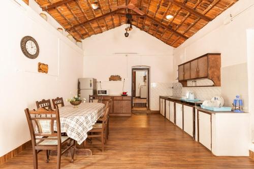 Kitchen, 4BHK Private Pool villa in North Goa with Kayaking nearby!! in Aldona Kitchen, 4BHK Private Pool villa in North Goa with Kayaking nearby!! in Aldona